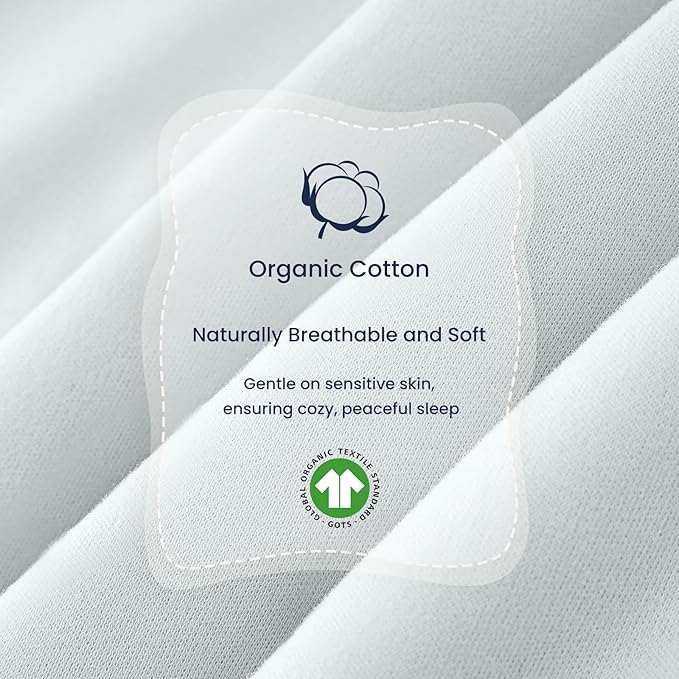 Unisex Sleeping Bag for Babies and Toddlers 1.0 Tog Sleep Sack 0-6 Months, Newborn Sleep Sack, Wearable Blanket Baby, One Piece Long Sleeves, Gifts for Baby