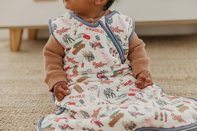 Copper Pearl Sleep Sack: Warm and Cozy Baby Bag in a Variety of Trendy Designs, Safe Alternative to Blankets, Sleeveless Baby Sleep Sack Swaddle Sizes Newborn to 24 Months - A Christmas Story