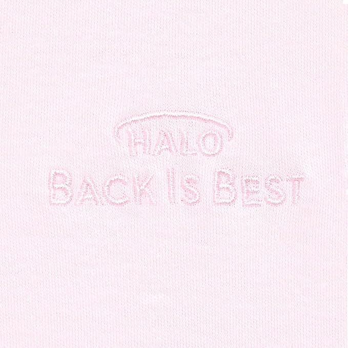 HALO Sleepsack 100% Cotton Wearable Blanket, TOG 0.5, Soft Pink, Medium