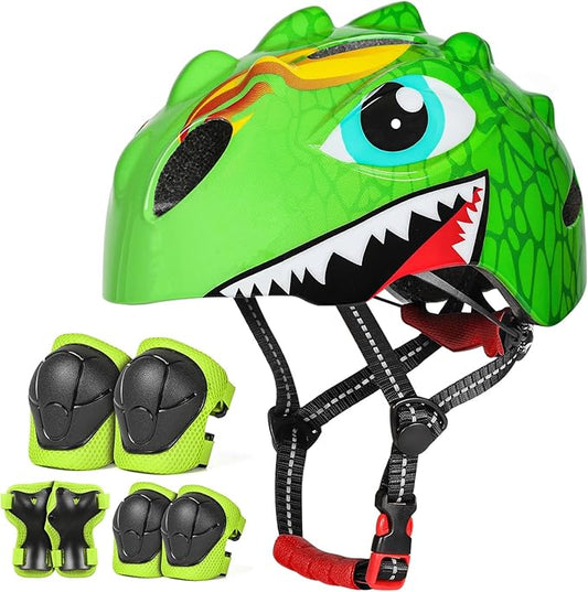 VICTGOAL Toddler Kids Bike Helmet Lightweight 3D Children Bicycle Helmet for Boys and Girls Age 3-8 for Multi-Sport Scooter Cycling Skating