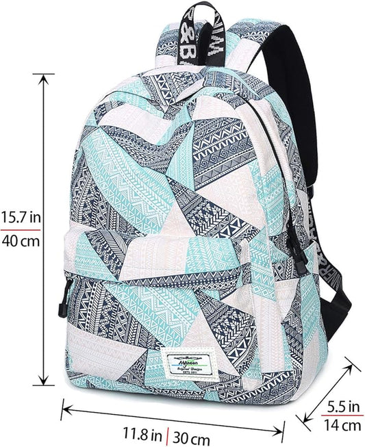 mygreen Kids Backpack, Kawaii Girls Backpack for School