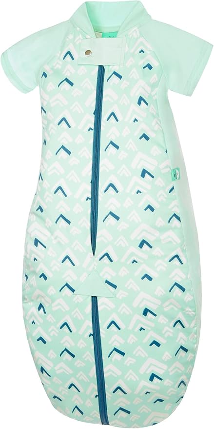 ergoPouch Sleep Suit Bag 1.0 TOG – Baby Sleep Sack & Wearable Blanket, 2-in-1 Convertible Sack to Suit with Legs for Safe Movement, Regulates Temperature Overnight, Unisex (2-12 Months, Mountains)