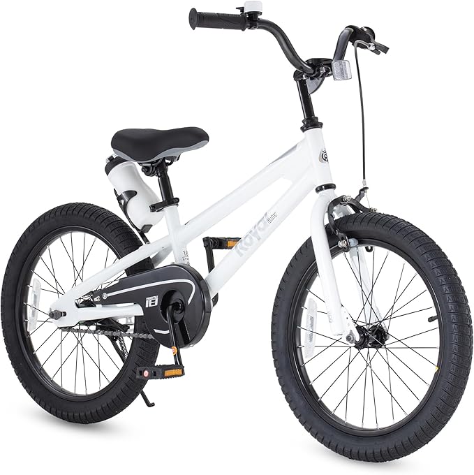 RoyalBaby Kids Bike Freestyle Classic & EZ Balance Pedal Switchable Bicycle, 12 14 16 18 Inch, 3-10 Years Toddler to Big Kids