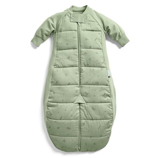 ergoPouch Sleep Suit Bag 3.5 TOG – Baby Sleep Sack & Wearable Blanket, 2-in-1 Convertible Sack to Suit with Legs for Safe Movement, Regulates Temperature Overnight, Unisex (4-6 Years, Willow)