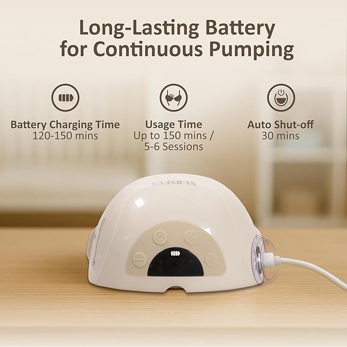 Pro-90A Smart Wearable Breast Pump Set of 2-2026 Upgraded Edition, App Controlled, Double Sealed Silicone Cushion for Ultra Comfort, Leak-Proof Electric Pump