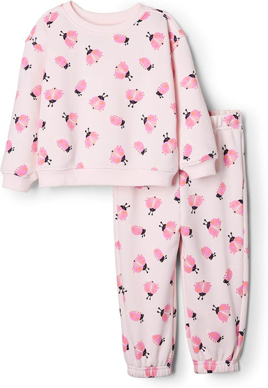 Amazon Essentials x Sofia Grainge Toddlers and Baby Boys' Sweatshirt and Sweatpant Set