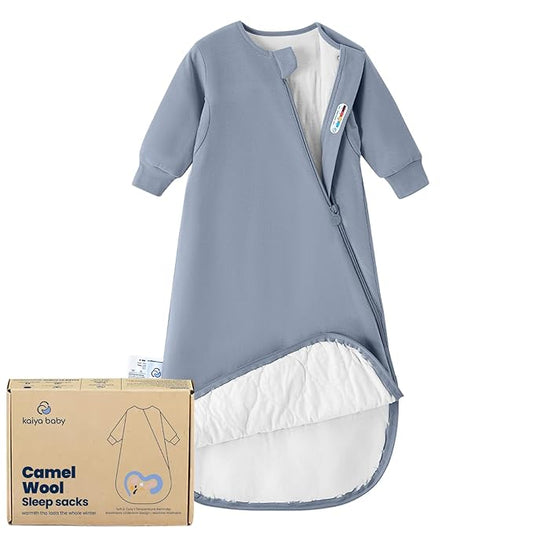 Unisex Sleeping Bag for Babies and Toddlers 1.0 Tog Sleep Sack 18-36 Months, Newborn Sleep Sack, Wearable Blanket Baby, One Piece Long Sleeves, Gifts for Baby