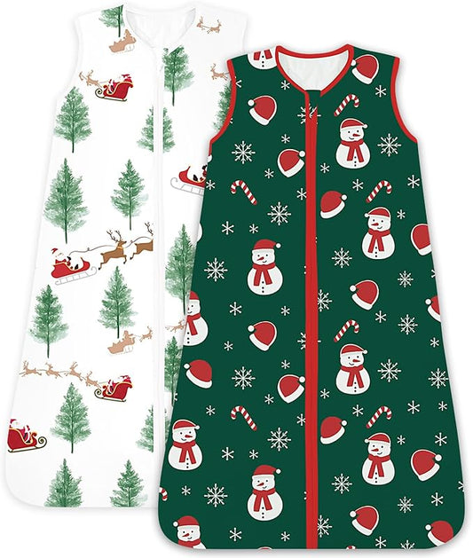Baby Sleep Sack, 1.0 TOG Cozy Wearable Blanket, Soft Sleeping Bag with Zipper, Toddler Sleep Sack 0-3-6-12-24-3T