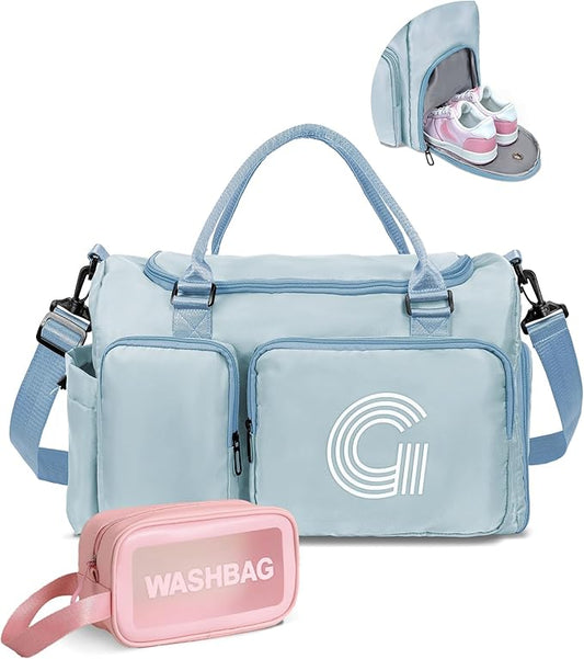 Elilier Personalized Gifts for Girls, Initial Travel Duffle Bag, Gym Bag, Personalized Weekender Bag, Monogram Overnight Bag, Niece Gifts women In Law Gifts graduation 2025 gifts