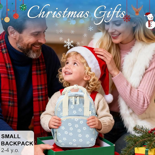 Bluboon Toddler Backpack for Girls Boys 2-4 Cute 12" Preschool Kindergarten Backpacks Kids Daycare Bags School Travel