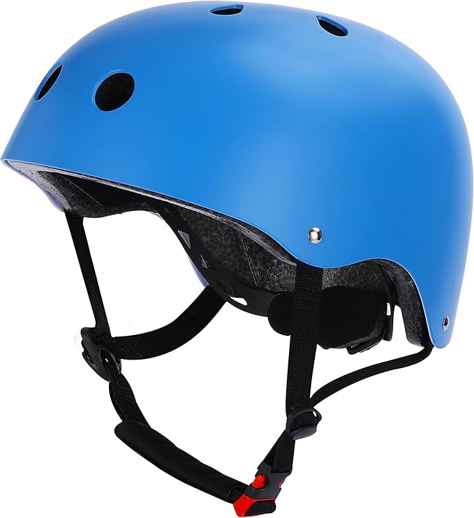 Kids Bike Helmet, Toddler Helmet for Youth Boys Girls Ages 3-14 Year Old, Adjustable Fit & Lightweight, Multi-Sport Safety for Skateboard Skating Bicycle Scooter Cycling