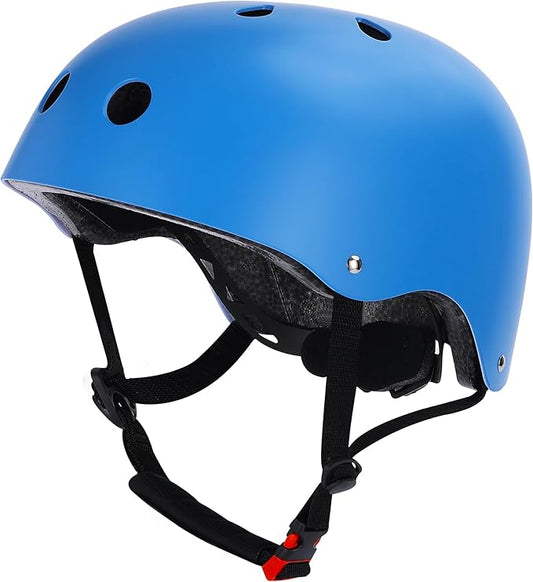 Kids Bike Helmet, Toddler Helmet for Youth Boys Girls Ages 3-14 Year Old, Adjustable Fit & Lightweight, Multi-Sport Safety for Skateboard Skating Bicycle Scooter Cycling