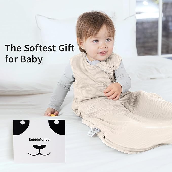 Rayon Made from Bamboo Sleep Sack 2t-3t Supersoft Toddler Sleeping Sack 24-36 Months 1.0 Tog Breathable Baby Wearable Blanket with 2-Way Zipper Unisex Sleeping Bag for Babies