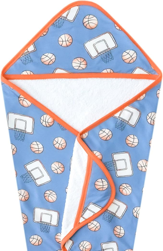 Copper Pearl Hooded Bath Towels Premium Knit/Terry Cloth Baby Towels with Hood, Pockets, and Cool Designs - Great to Gift and Make Bath Time Fun - Baby Bath Towel, Dunk