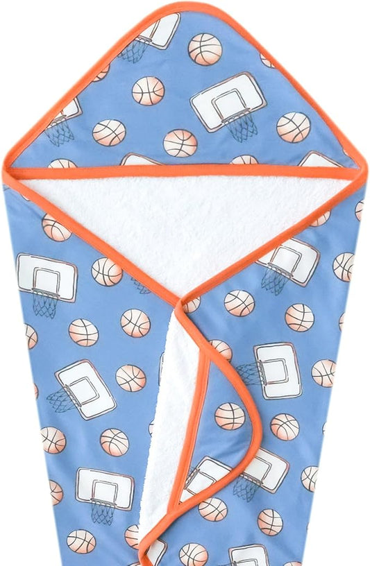 Copper Pearl Hooded Bath Towels Premium Knit/Terry Cloth Baby Towels with Hood, Pockets, and Cool Designs - Great to Gift and Make Bath Time Fun - Baby Bath Towel, Dunk
