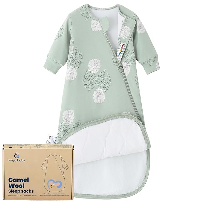 Unisex Sleeping Bag for Babies and Toddlers 1.0 Tog Sleep Sack 18-36 Months, Newborn Sleep Sack, Wearable Blanket Baby, Sleep Sack with Sleeves, Gifts for Baby