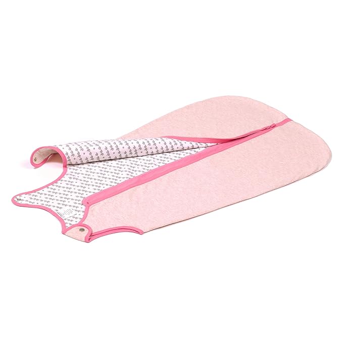 Baby Deedee Sleep Nest Lite, Sleeping Bag Sack - Heather Pink, S (0-6 Months)