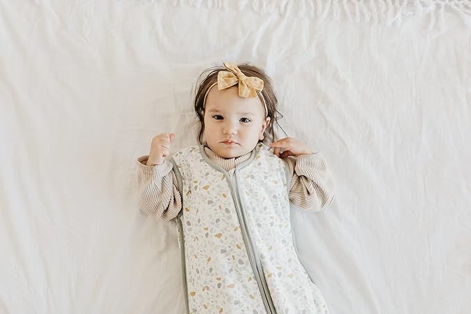 Copper Pearl Sleep Sack: Warm and Cozy Baby Bag in a Variety of Trendy Designs, Safe Alternative to Blankets, Sleeveless Baby Sleep Sack Swaddle Sizes Newborn to 24 Months - Arlo