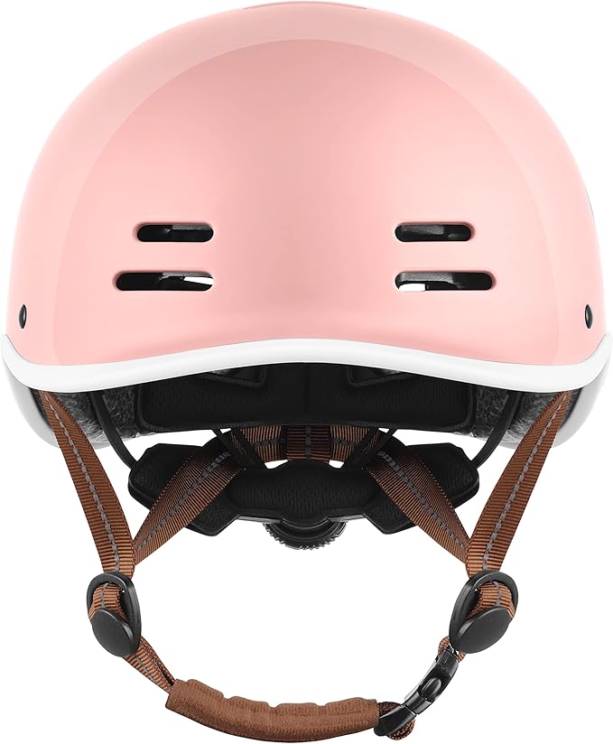 Retrospec Remi Kids Bike Helmet with Built-in Sun Visor - Adjustable Youth Safety Gear for Cycling, Skating & Scooters - 11 Air Vents, Washable Padding & Reflective Straps