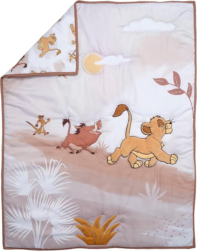 Lambs & Ivy Disney Baby Lion King Safari 3-Pc Infant Nursery Crib Bedding Set