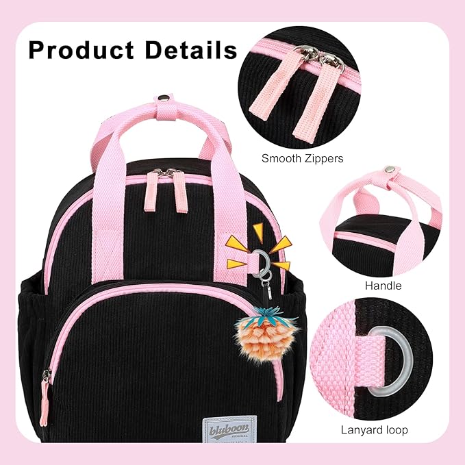 Bluboon Toddler Backpack for Girls Boys 2-4 Cute 12" Preschool Kindergarten Backpacks Kids Daycare Bags School Trave, toddler girl gifts, 2 3 4 Year Old Girl Gifts