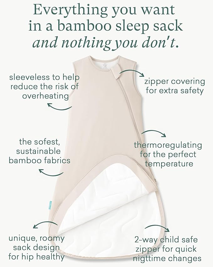 PurComfy Extra-Long Toddler Sleep Sack, Premium Bamboo Viscose Warm Sleeping Bag Supersoft 1.0 TOG Wearable Blanket 3T-4T-5T