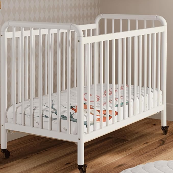 Orange Fox Theme Personalized Crib Bedding Set - 2 Piece Custom Name Crib Set with Blanket and Crib Sheet for Infant, Crib Set for Newborns Infant, Comfort and Soft