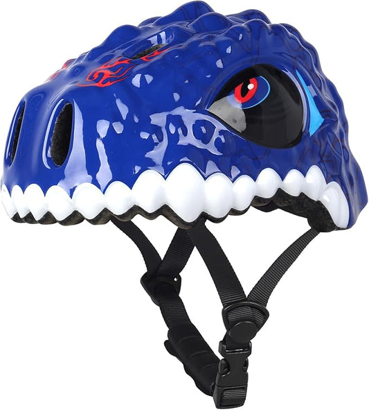 Toddler Kids Bike Helmet,3D Dinosaur Helmets for Boys Girls Infant/Baby to Children 1/2/3/4/5/6/7/8 Years Old Lightweight Adjustable Multi-Sports Bicycle Scooter Skateboard Skating Cycling