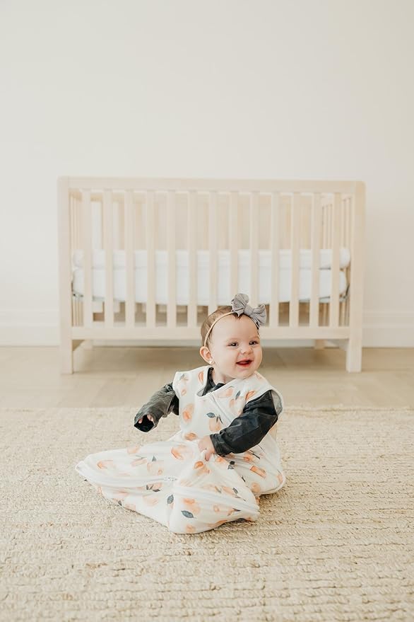 Copper Pearl Sleep Sack: Warm and Cozy Baby Bag in a Variety of Trendy Designs, Safe Alternative to Blankets, Sleeveless Baby Sleep Sack Swaddle Sizes Newborn to 24 Months - Caroline