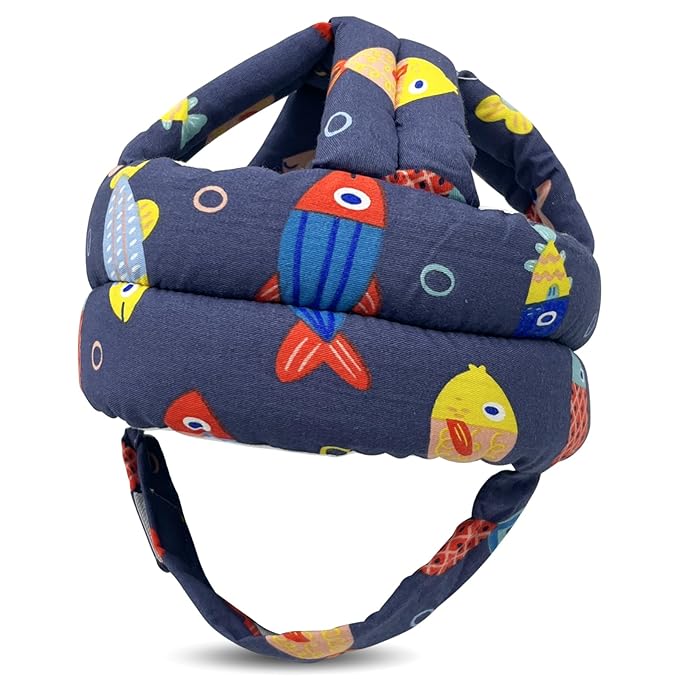 Baby Head Protector Baby Helmet for Crawling Walking, No Bumps Safety Head Adjustable Protective Cap for Walking, Playing (Style 4)