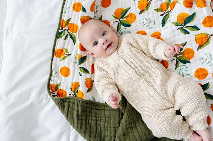 CLEMENTINE KIDS Twin Muslin Throw Blanket