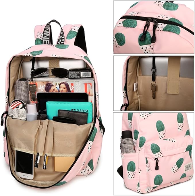 mygreen Kids Backpack, Kawaii Girls Backpack for School