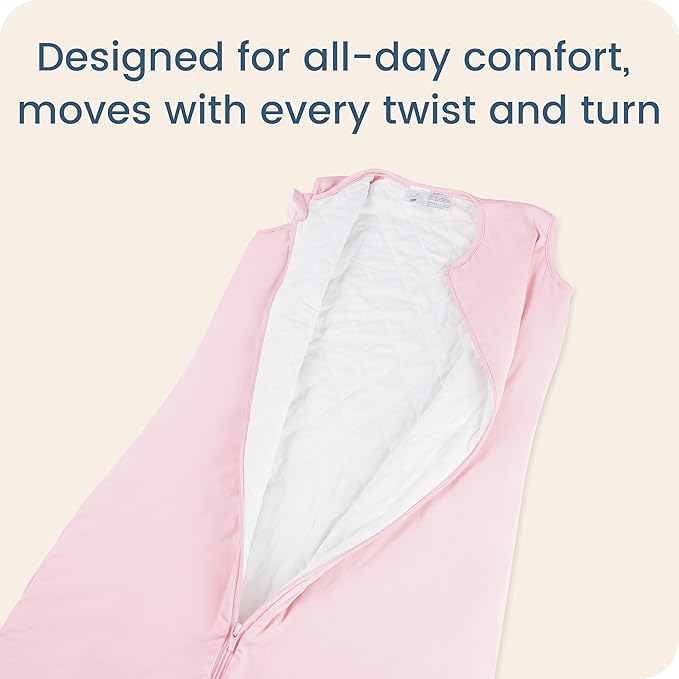 Toddler Sleep Sack with Feet, 1.0 TOG Baby Sleeping Bag with Legs, Oversized Wearable Blanket for 2T, 3T, 4T Walkers