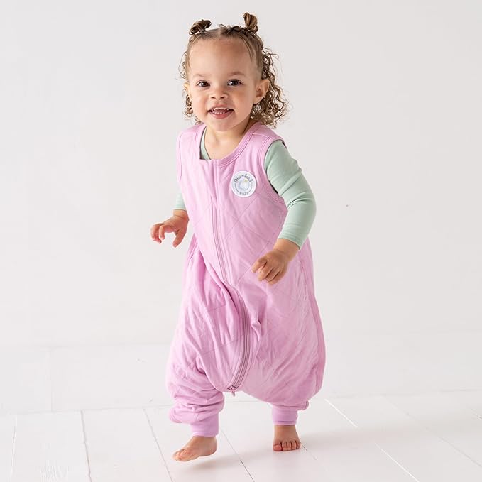 Dreamland Baby Toddler Sleep Sack with Feet, 1.0 TOG Temperature Rating - Ultra Soft Viscose Wearable, Breathable