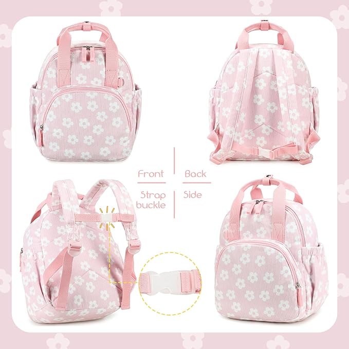 Bluboon Toddler Backpack for Girls Boys 2-4 Cute 12" Preschool Kindergarten Backpacks Kids Daycare Bags School Trave, toddler girl gifts, toddler girl christmas gifts, 3 Year Old Girl Gifts