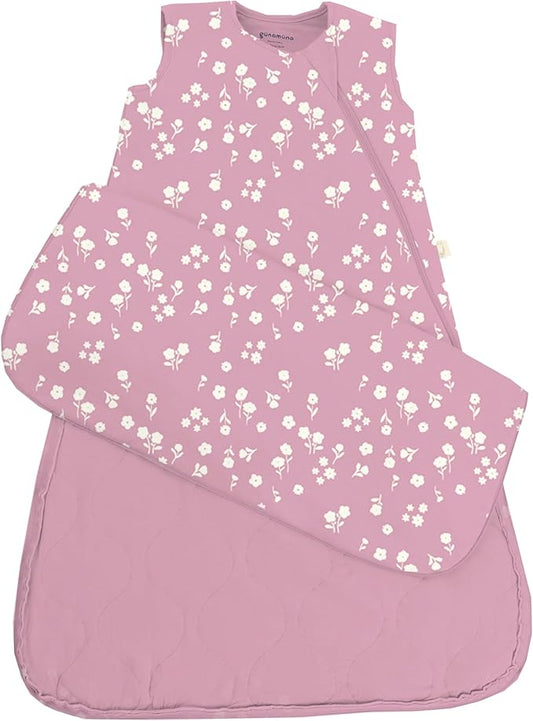 GUNAMUNA günamüna Unisex Baby, Toddler Wearable Blanket, Sleeping Bag Bamboo Rayon, Sleep Sack with Diaper Zipper, 2.6 TOG
