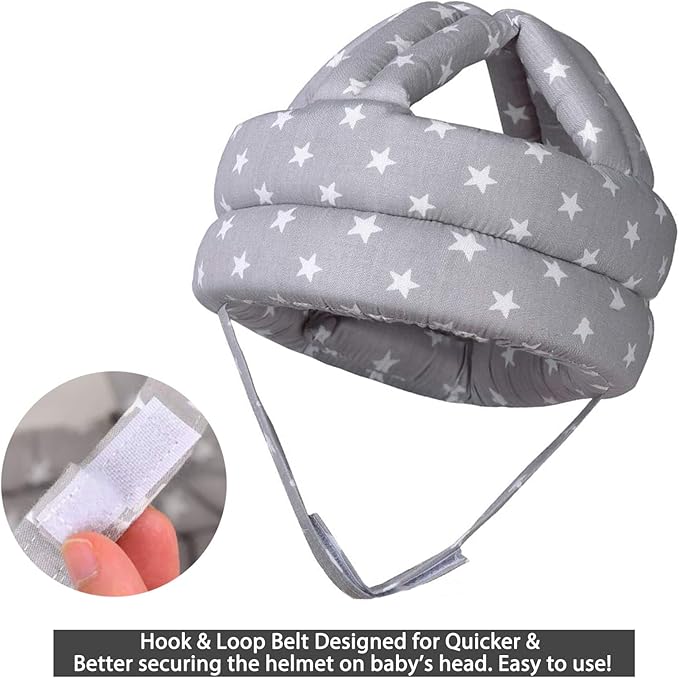 Baby Helmet for Crawling Walking Soft Cushion No Bumps