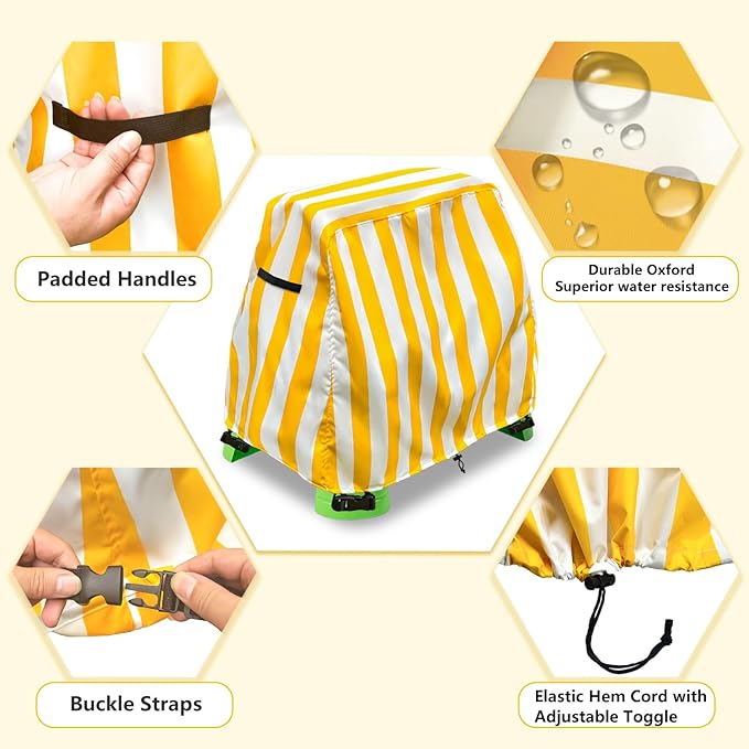 Kids Water Table Cover Fit Rain Showers Splash Pond Water Table,Waterproof Dust Proof Anti-UV Outdoor Toys Cover-Cover only