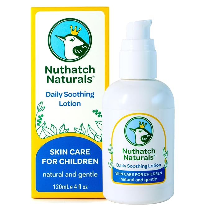 Kids Lotion - Daily Use Gentle Moisturizer - Plant Based, Moisturizing & Non-Toxic Soothing Lotion for Kids - Dermatologist Tested - Gentle, Mild, Hypoallergenic, Fragrance Free