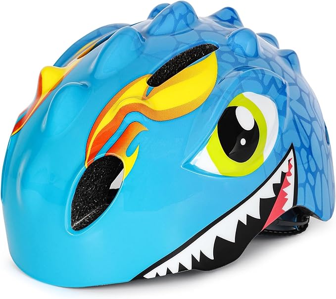 VICTGOAL Toddler Kids Bike Helmet Lightweight 3D Children Bicycle Helmet for Boys and Girls Age 3-8 for Multi-Sport Scooter Cycling Skating