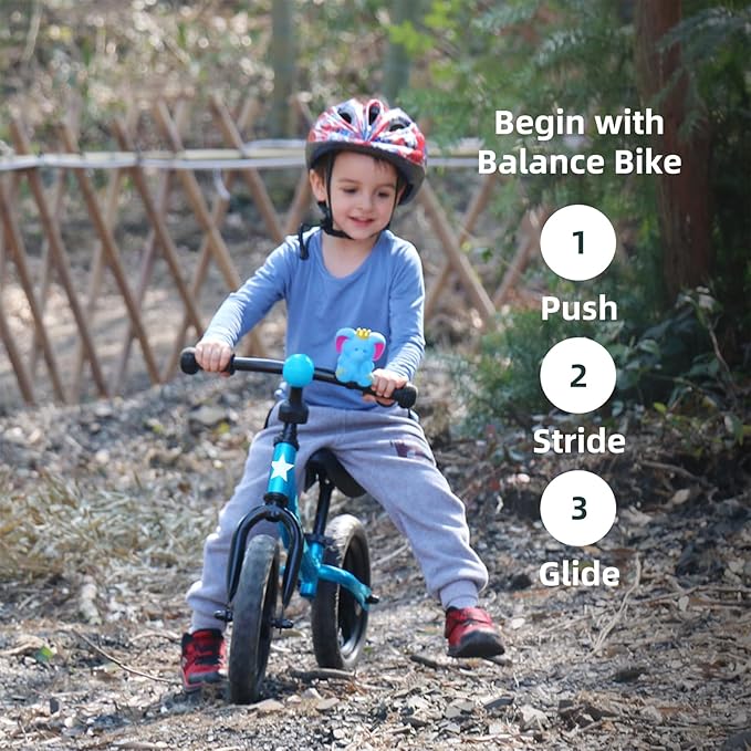 JOYSTAR Toddler Balance Bike 2 Year Old, Age 18 Months to 5 Years Old, No Pedal Bike with Adjustable Handlebar and Seat, Gift for 2-4 Boys Girls