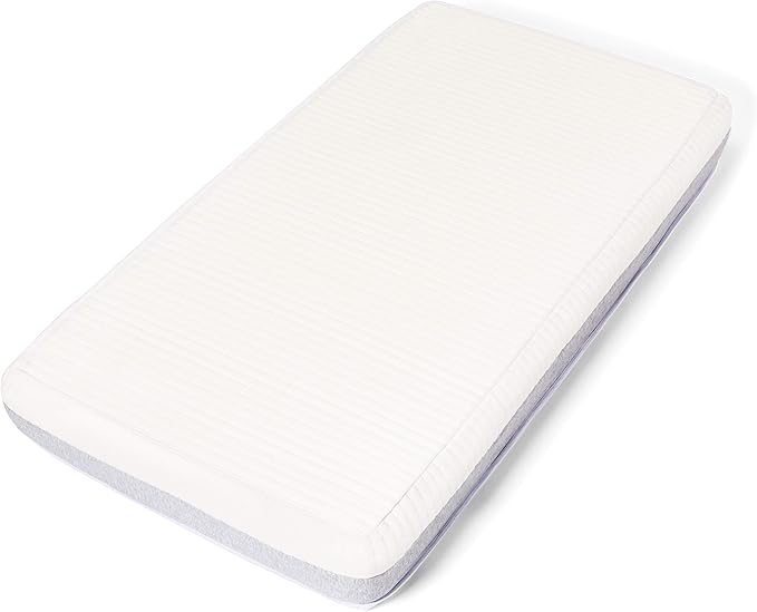Graco Ultra 2-in-1 Premium Dual Sided Crib & Toddler Mattress - GREENGUARD Gold, CertiPUR-US Certified Foam, Machine Washable Cover with 100% Waterproof Surface, Fits Standard Crib & Toddler Beds