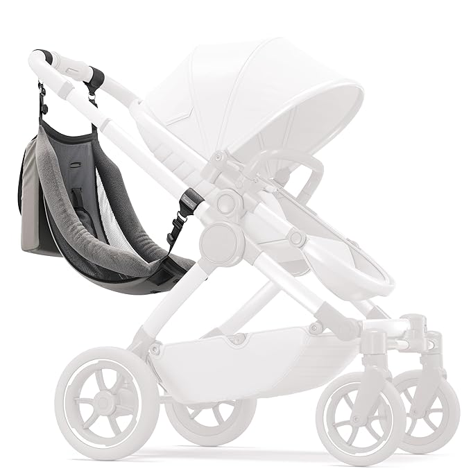 Hammock Seat Attachment. Alternative for Universal Stroller Board if You Need a Double Stroller for Infant and Toddler or Toddler Stroller 3-5 Year Old. Alternative for Stroller for Toddler