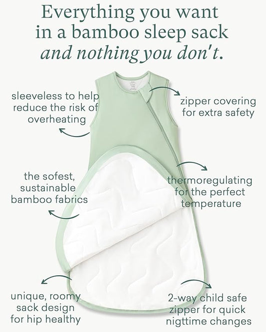 PurComfy Extra-Long Toddler Sleep Sack, Premium Bamboo Viscose Winter Sleeping Bag Supersoft 2.5 TOG Heavy Wearable Blanket 3T-4T-5T