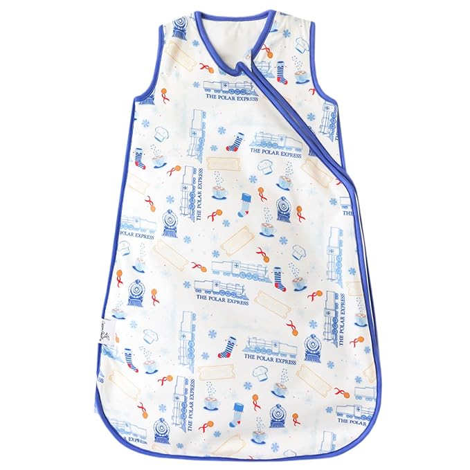 Copper Pearl Sleep Sack: Warm and Cozy Baby Bag in a Variety of Trendy Designs, Safe Alternative to Blankets, Sleeveless Baby Sleep Sack Swaddle Sizes Newborn to 24 Months - The Polar Express