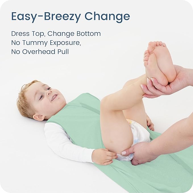Toddler Sleep Sacks 2T-3T-4T, 0.5 TOG Light Summer Wearable Blankets, Extra Long XL Sleeping Bags, 2 Pack