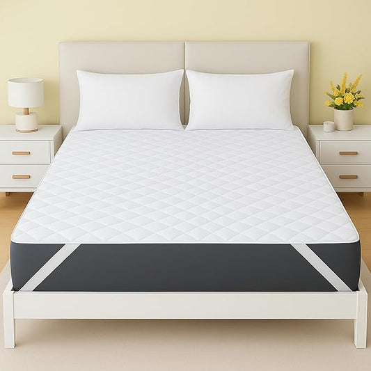 COTTONPASSION Washable Underpads Twin XL Size 39'' x 80'' - Waterproof Reusable Heavy Absorbency Incontinence Bed Pads with Straps - Bedwetting Mattress Protector for Adults, Kids, Elderly and Pets