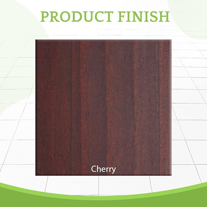 CC KITS Safety Guard Rail for Baby, Kids, and Children - Solid Wood Safety Bed Rail for Toddlers - Easy Installation - Premium Protection for Bunk, Twin, Full, Queen and King Size Beds - (Cherry)