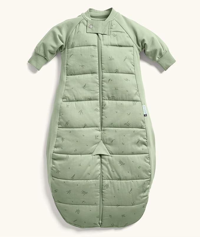 ergoPouch Sleep Suit Bag 2.5 TOG – Baby Sleep Sack & Wearable Blanket, 2-in-1 Convertible Sack to Suit with Legs for Safe Movement, Regulates Temperature Overnight, Unisex (8-24 Months, Willow)