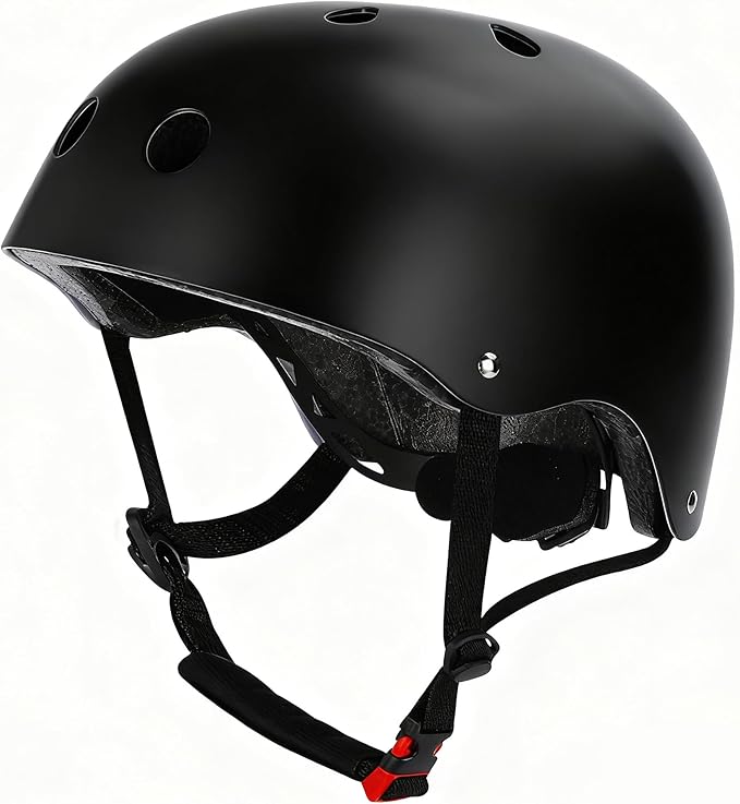 Kids Bike Helmet, Toddler Helmet for Youth Boys Girls Ages 3-14 Year Old, Adjustable Fit & Lightweight, Multi-Sport Safety for Skateboard Skating Bicycle Scooter Cycling